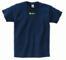 Swallows刺繍Tシャツ(ネイビー×刺繍グリーン)